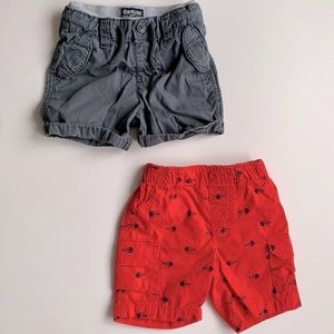 2 Pairs of Baby Boy Shorts